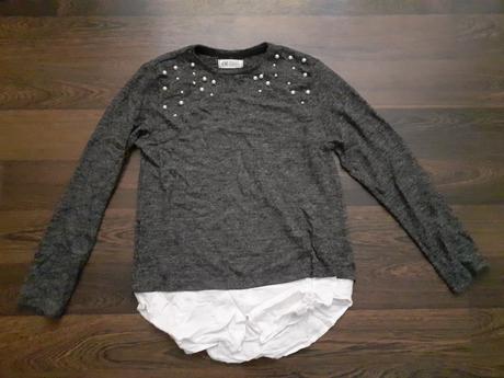 Sveter s gulickami, h&m,146