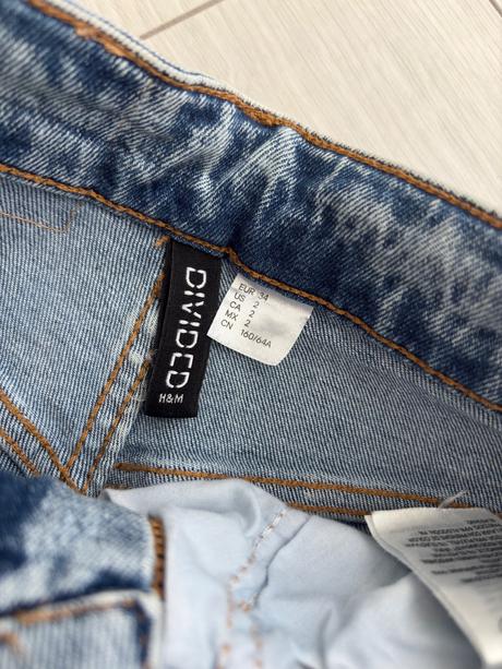 Rifle s vysokým pasom, h&m,xs