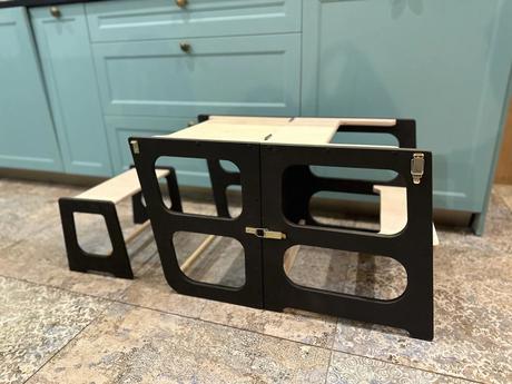 Učiaca veža, písací stolík, stolička, tabuľa 4v1 m,