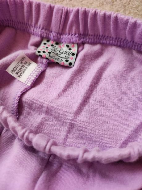 Zateplené legíny - lily grey, 122