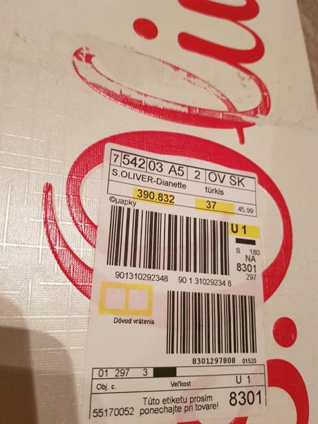 S. oliver balerínky, s.oliver,36