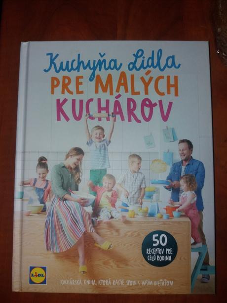 Kniha kuchyna lidla pre malych kucharov, 