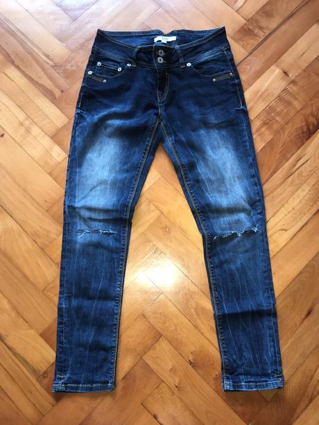 Tmavomodré rifle / jeansy, m