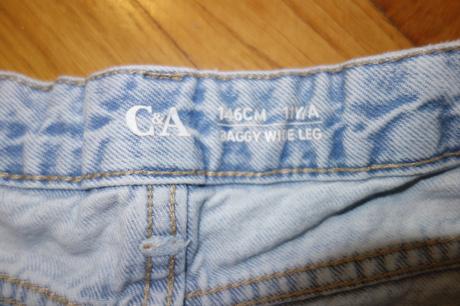 Široké rifle c&a baggy, c&a,146