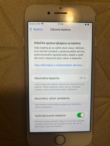 Iphone 7 gold, apple
