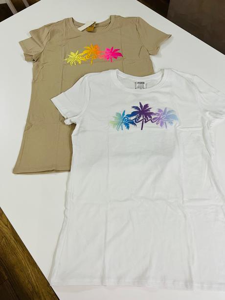 Béžové tričko pink victorias secret, victoria's secret,m / s