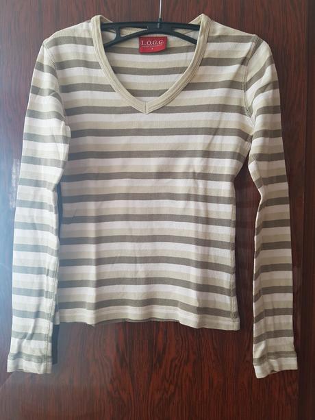 Kvalitne bavlnene tricko logg, h&m,s