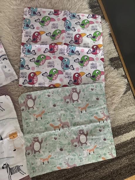 Obliecky detske na maly vankusik 4x, šírka (cm): 40,dĺžka (cm): 40