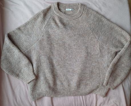 Krásny oversize svetrík pull&bear m-l, pull&bear,m