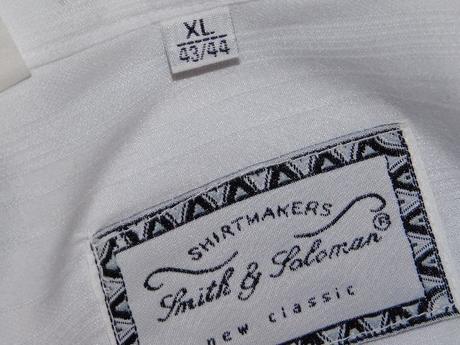 Pánska biela košeľa so zapínaním na gombíky, xl