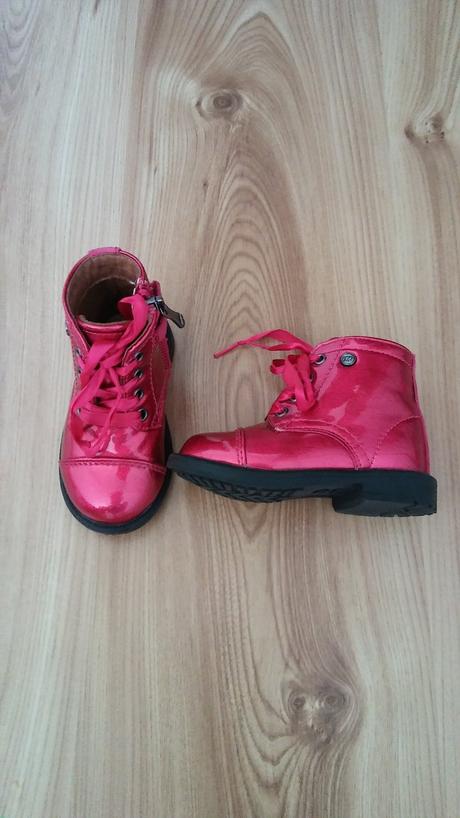 Červená kotníková obuv mayoral, mayoral,20