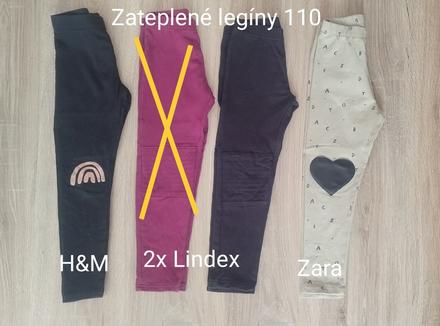Zateplené legíny, lindex,110