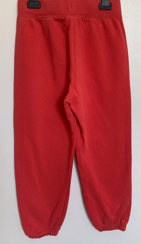 H&m dievčenské červené tepláky, h&m,128