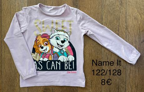 Tričko labková patrola name it 122/128, name it,122
