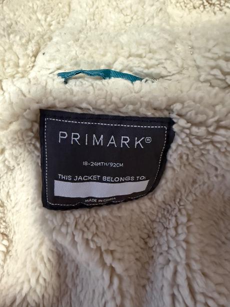 Zimná bunda, primark,92