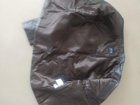 538 exlelentna kozena bunda hneda, m