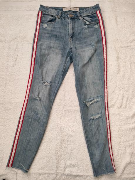 Dámske modré rifle m, denim co,m