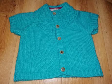 Pekný svetrík indigo, marks & spencer,98