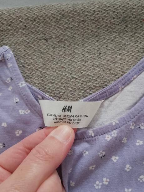 Dievčenské letné šaty ( 3 ks), h&m,146