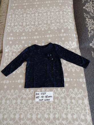 Dievčenské tričko zn.f&f veľ.12-18mes., 80