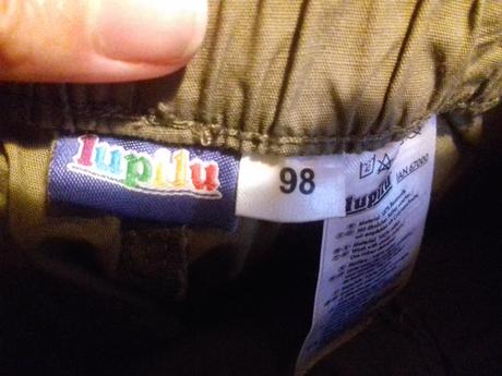 Tenké kapsáčové nohavice, lupilu,98