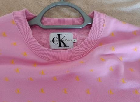 Mikina 1 x oblečená, calvin klein,m