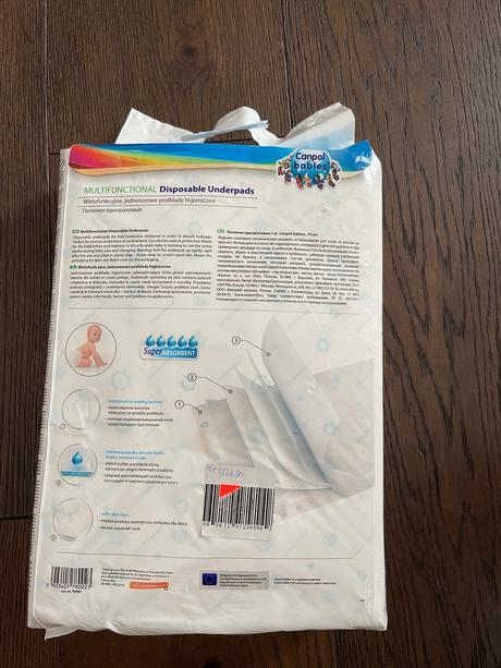 Canpol babies jednorazové prebaľovacie podložky, 