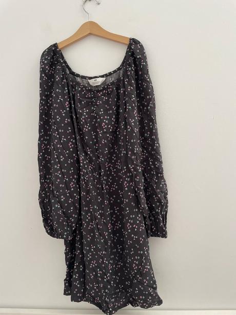 Šaty s dlhým rukávom, h&m,158