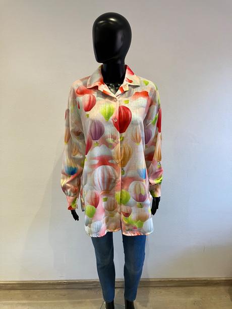 Dámska vzorovaná košeľa (uni), l / m / s / xl