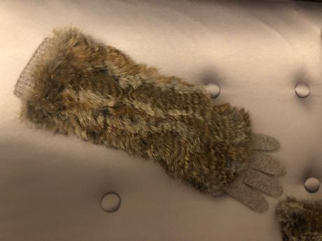 Kožušinove navleky na rukavice, m