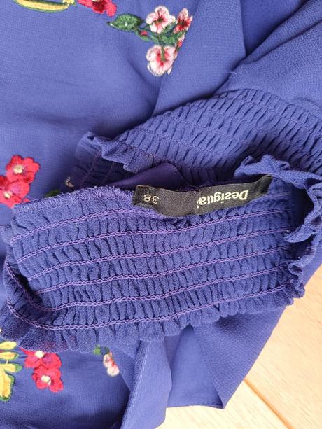 Tmavofialove saty desigual 38, desigual,38