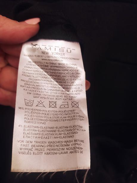 Malé čierne šaty, amisu,36