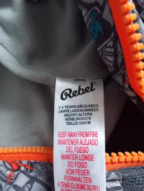 Tenká bunda veľ. 104, rebel,104