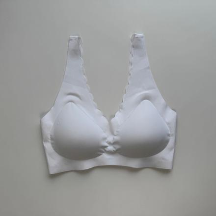 Bezšvová podprsenka s push up vypchávkami, l / xl