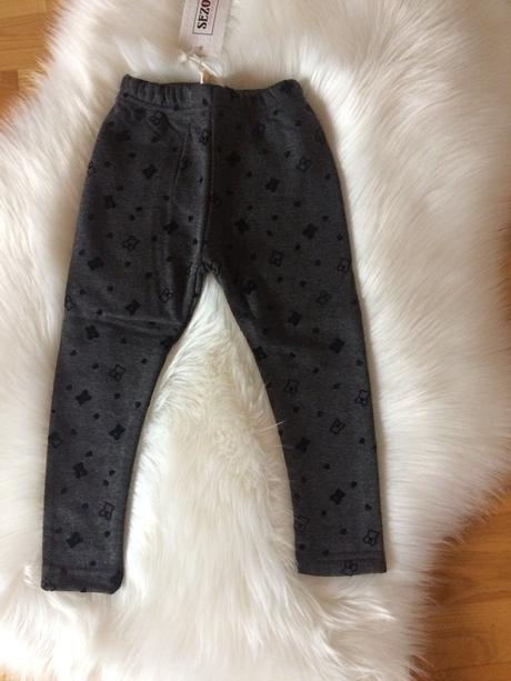Dievčenské zateplené legínky - viac veľkostí., 98 / 116 / 122