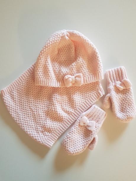 Set čiapka a nakrčnik + rukavičky h&m, h&m,110