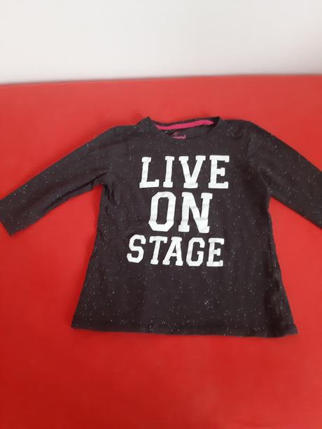 Dievčenské tričko s predĺženými rukávmi, pepperts,140