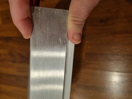 Štýlová led lampa- štvorec s hliníkovým rámom,