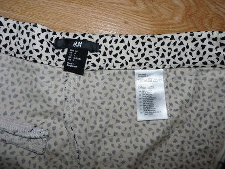 Krátke elegantné, h&m,36