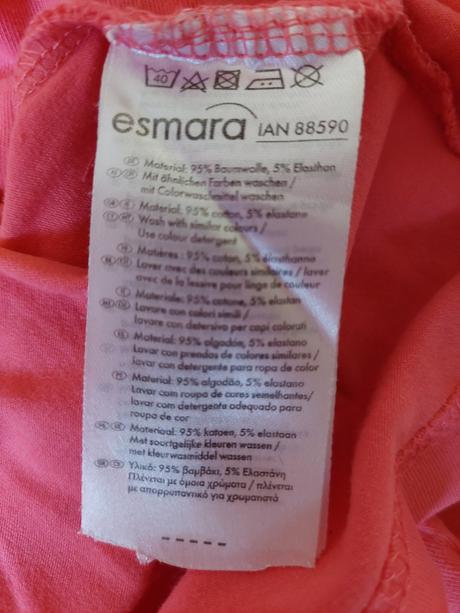 Dámske dlhšie tielko 44/46, esmara,l