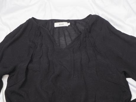 Kvalitná čierna blúzka zizzi, s