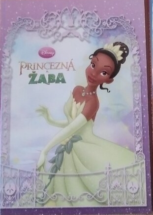 Disney princezná a žaba kniha, 