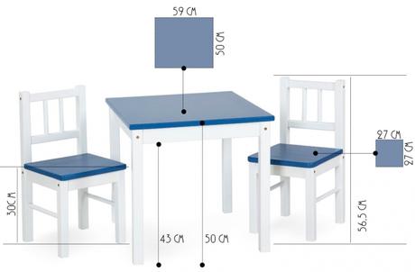 Sada nábytku klups joy, stôl + 2 x stolička - šedá,