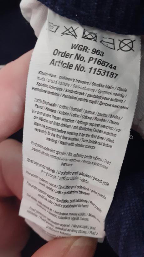 Kraťasy bavlnené tmavomodré 158, 158