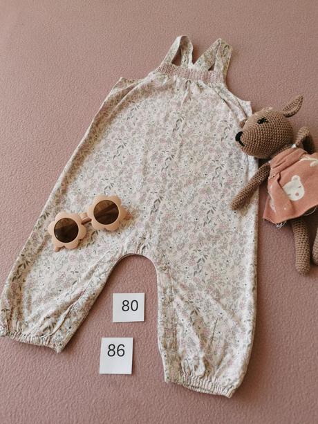 Prijemný overal /gatuše na traky, 80