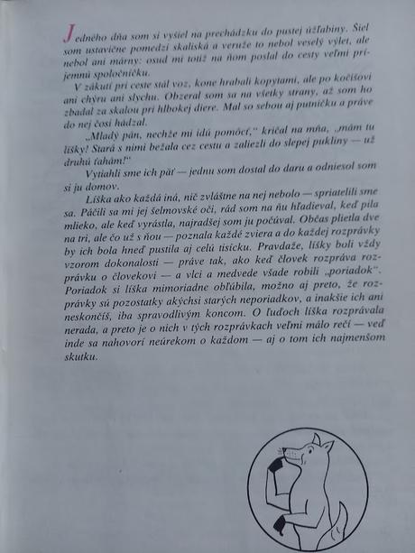 Kniha čo mi líška rozprávala, 