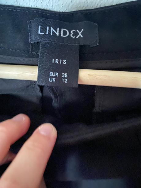 Cierne nohavice lindex, lindex,38