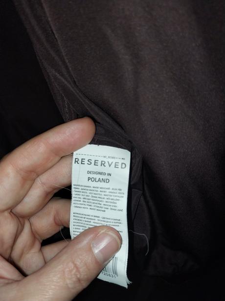 Kožená vesta reserved, reserved,l