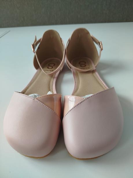 Shapen barefoot sandálky poppy rose, 41