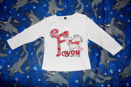 Tričko s červeným obrázkom, 80